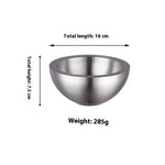 Stainless Steel Fruit And Vegetable Salad Bowl