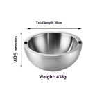 Stainless Steel Fruit And Vegetable Salad Bowl